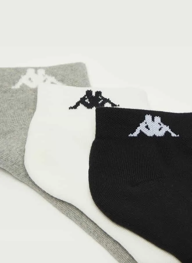 Kappa Kappa Assorted Ankle-Length Socks - Set of 3