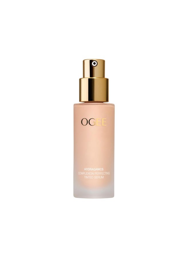OGEE Ogee Complexion Perfecting Tinted Moisturizer For Face (Cedar 1.20C - Fair, Pink-Beige Undertones) - Lightweight Tinted Serum with Vitamin C & Jojoba Oil - Certified Organic & Made in USA  - Image 1