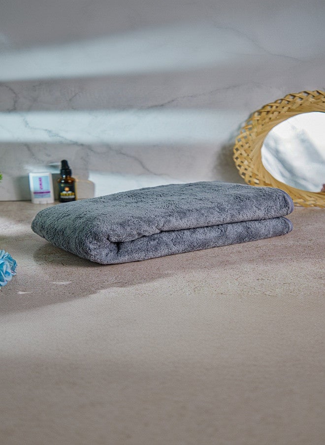Fezora Microfiber 450 GSM Super Absorbent Bath Towels Set - 3 Pieces - Image 2