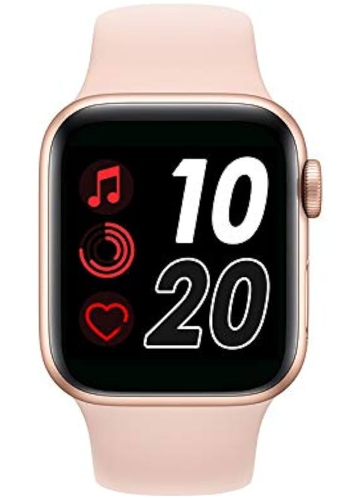 Generic - T500 Smart Watch Bluetooth Call/Music Player for IOS/Android (Pink) - Image 1