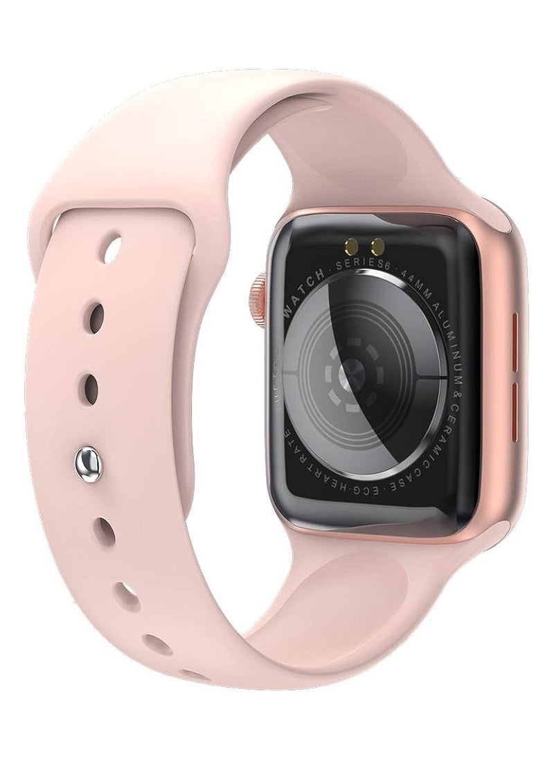 Generic - T500 Smart Watch Bluetooth Call/Music Player for IOS/Android (Pink) - Image 1