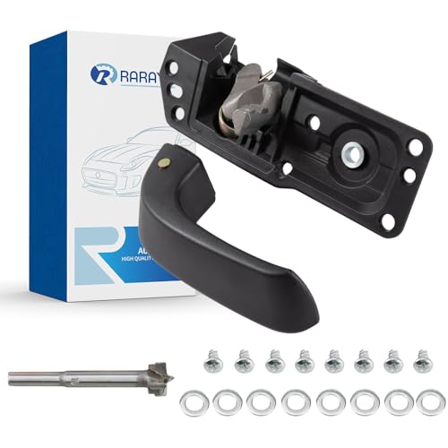 RARAYC Interior Door Handle Kit | for 2007-2014 Chevy Silverado, Tahoe, Avalanche, GMC Sierra, Yukon, Yukon XL, Cadillac Escalade | Replaces# Front Right Passenger Side 20871483, 80375 - Image 1