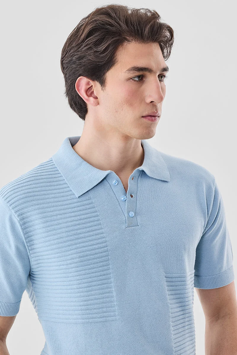 SNITCH Regular Fit 100% Cotton Polo T-Shirt