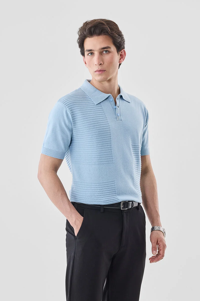 SNITCH Regular Fit 100% Cotton Polo T-Shirt