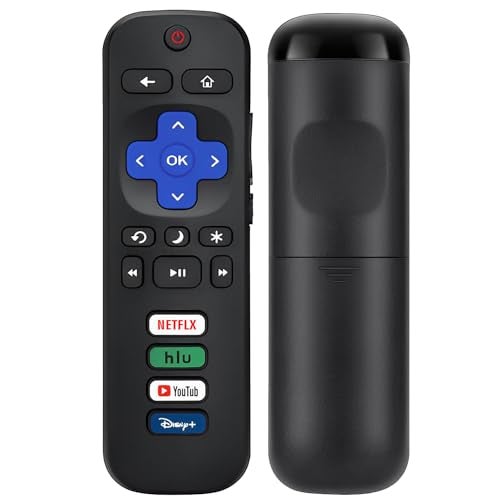 USBCele Universal TV Remote Compatible for Roku TV All Series, Remote Control Replacement for Hisense/Onn/TCL/Sharp/Philips/Element/Insignia/Hitachi/JVC R0KU Smart TVs (Not for RokuStick,Box and Player) - Image 5