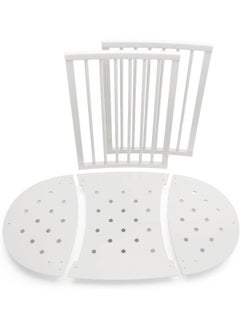 STOKKE Sleepi Baby Bed Extension Convert Sleepi Mini Crib Into Sleepi Bed Suitable For Children Up To 3 Years Mattress Sold Separately Extends Bed To 127 Cm (50 Inches)White  - Image 4