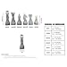 OceanicX Handcrafted Premium Marble Chess Pieces Set Elegant 32Piece Replacement for 1215 Inch Chess Boards with Storage Box Grey and White - Image 4