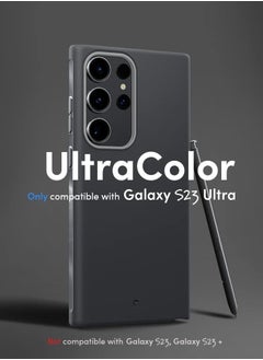CYRILL Ultra Color Compatible with Samsung Galaxy S23 Ultra Case Cover [Matte Anti-Fingerprint] - Dusk  - Image 2