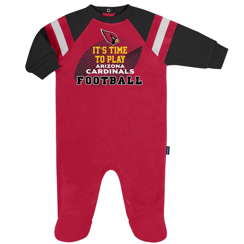 Gerber NFL Baby Boys Sleep N Play Footie Arizona Cardinals 36 Months - Image 2