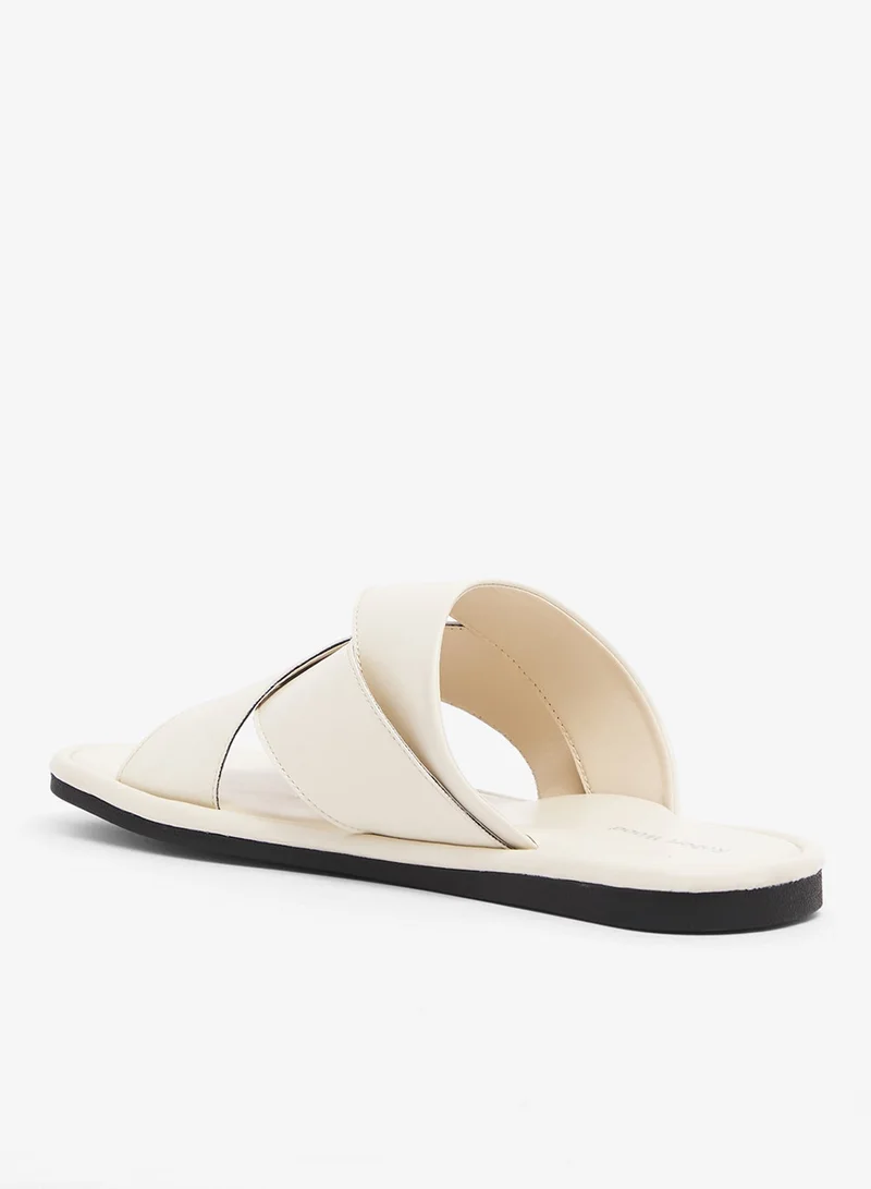 Robert Wood  Casual Cross Strap Sandals for Men | Best Price UAE