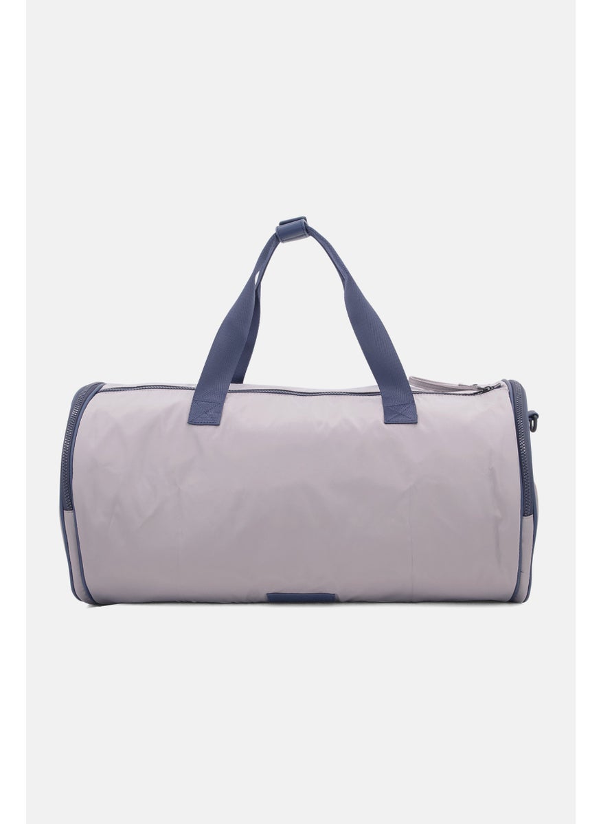 La Martina - Men Brand Logo Travel Bag 53 L x 28 H x 28 W cm, Grey Combo - Image 1