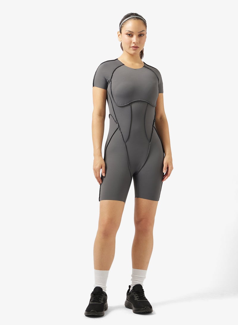 فورورد بدلة جسم نحت ناعمة الملمس بدون درزات - Image 1