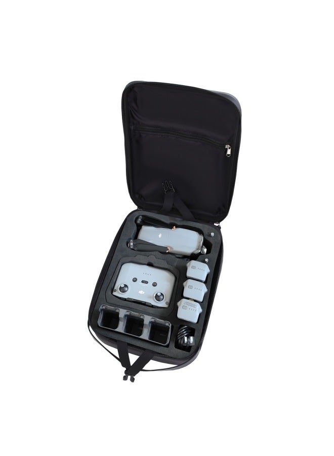 BKANO Suitable For DJI AIR3S Storage Bag AIR3 Changfei Suit Storage Box Backpack Backpack Hard Shell Case-Color:Air3/air3s Changfei Version Hard Shell Backpack-Size:About 37*27*13.5cm  - Image 4