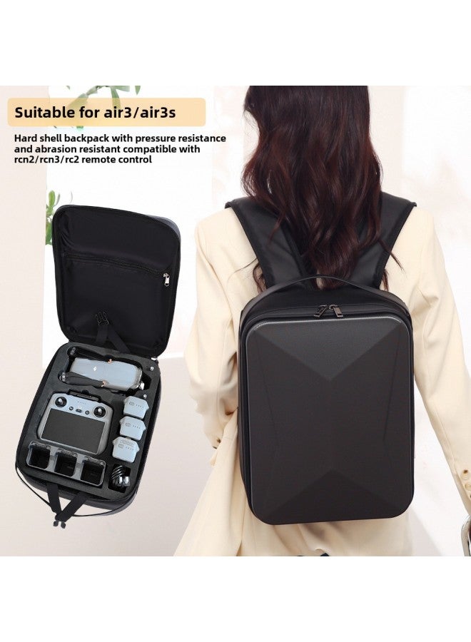 BKANO Suitable For DJI AIR3S Storage Bag AIR3 Changfei Suit Storage Box Backpack Backpack Hard Shell Case-Color:Air3/air3s Changfei Version Hard Shell Backpack-Size:About 37*27*13.5cm  - Image 2