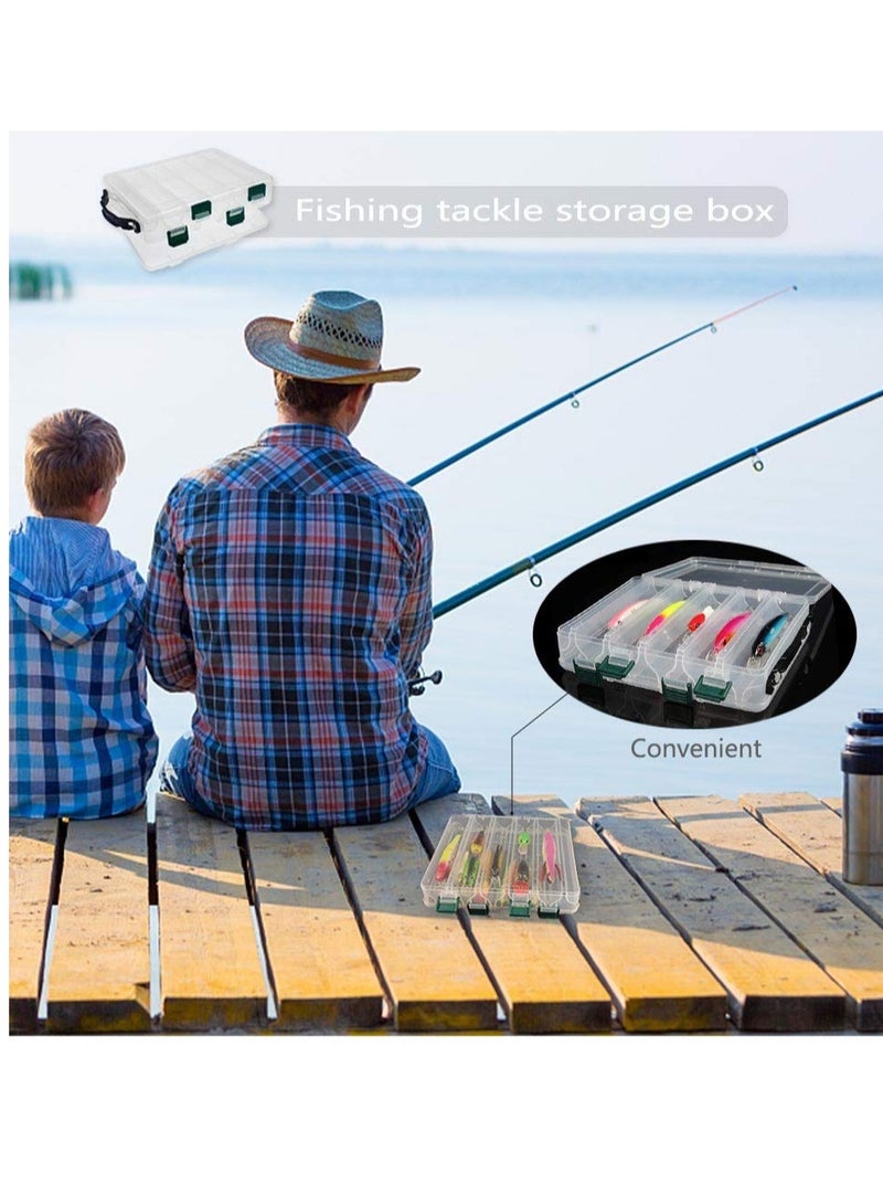 Generic Double Sided Waterproof Fishing Tackle Storage Box for Lures and Accessories Organization - Image 5