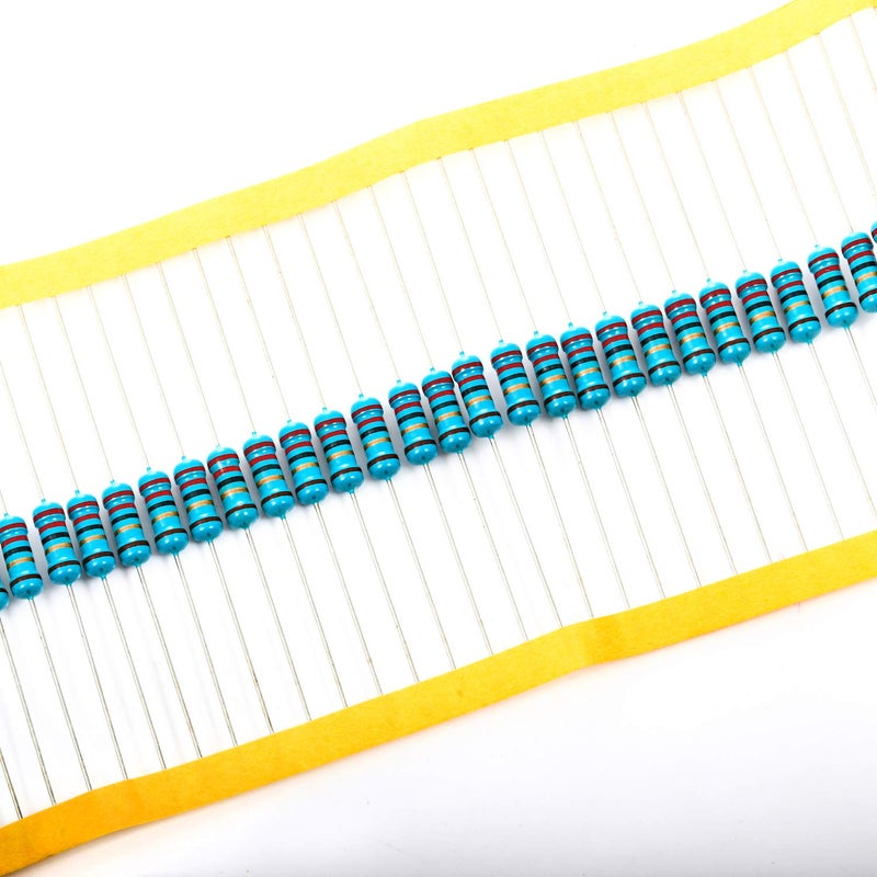CHANZON 50pcs 1W 22 Ω ohm Metal Film Fixed Resistor 0.01 ±1% Tolerance 22R MF Through Hole Resistors Current Limiting Rohs Certificated - Image 4