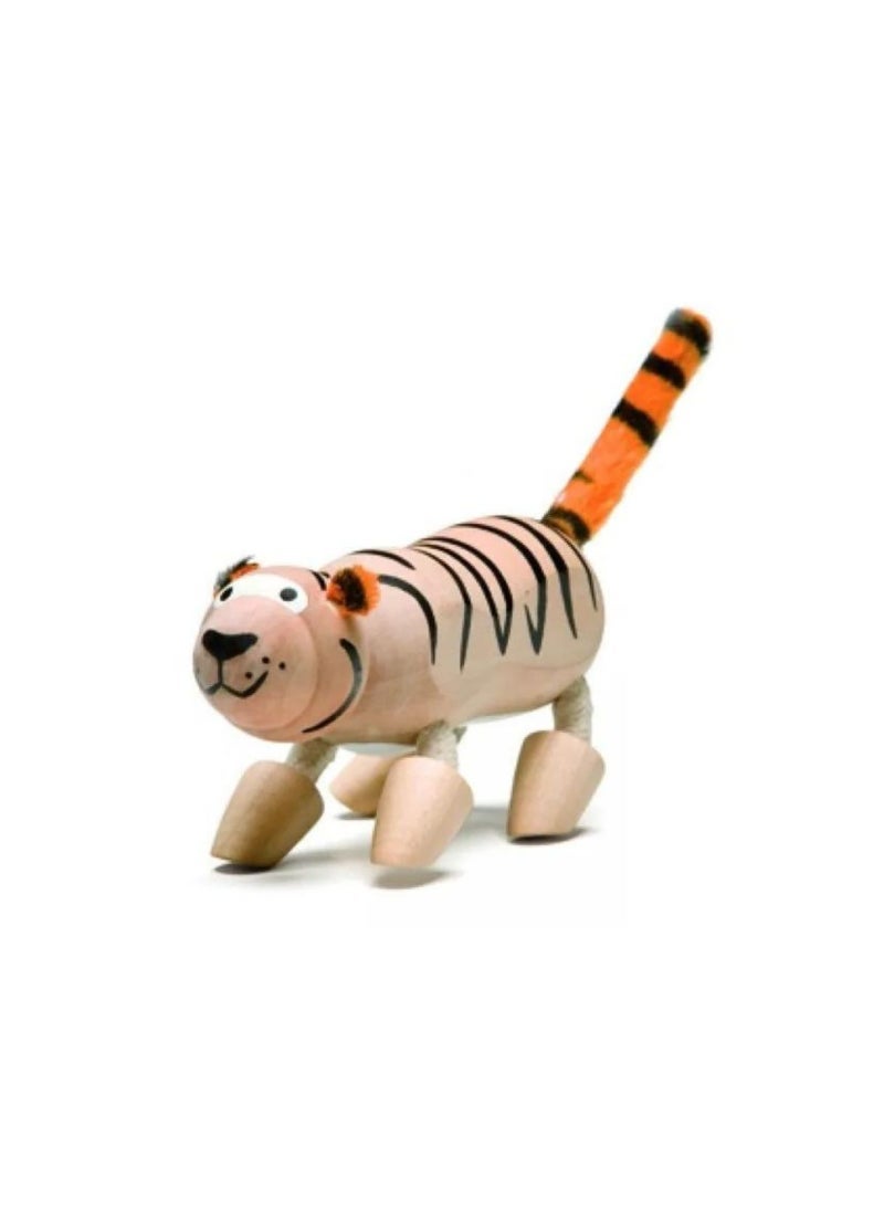 Anamalz Tiger Wooden Toy