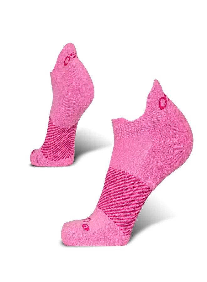 أو اس فيرست جوارب OS1st Wicked Comfort No Show ذات ضغط خفيف لتوفير أقصى قدر من الراحة والحماية من البثور، بالإضافة إلى نسيج يسمح بالتهوية (مقاسات أمريكية، ألفا، متوسط، عادي، عادي، وردي) - Image 1