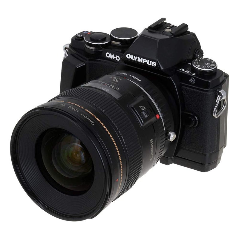 Fotodiox Lens Mount Adapter - Canon EOS (EF / EF-S) D/SLR Lens to Micro Four Thirds (MFT, M4/3) Mount Mirrorless Camera Body - Image 4