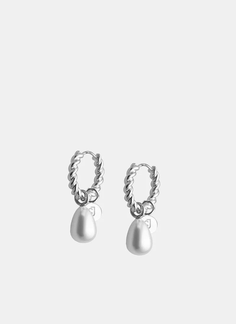 ليو جو أقراط بتعليقة لؤلؤ