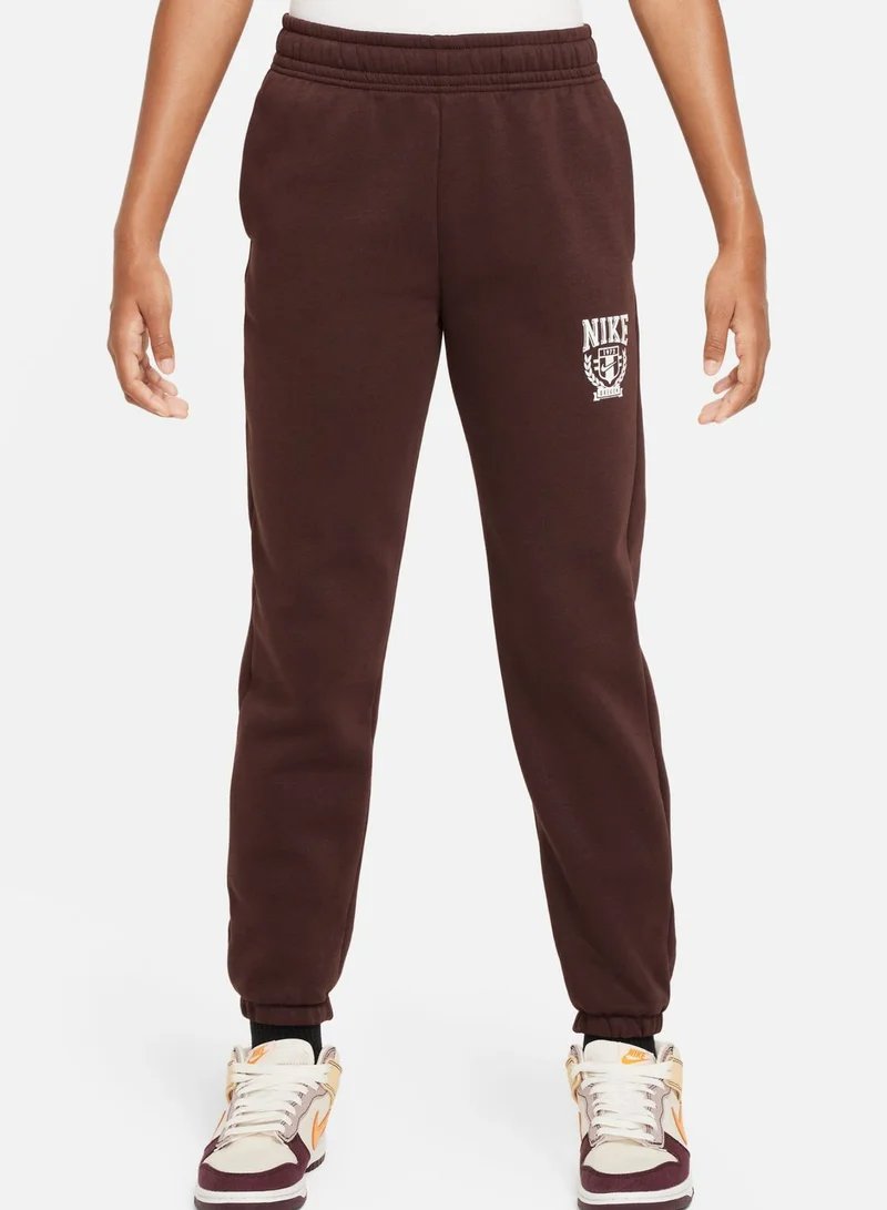 Nike Youth Nsw Trend Fleece Cuffed Sweatpants