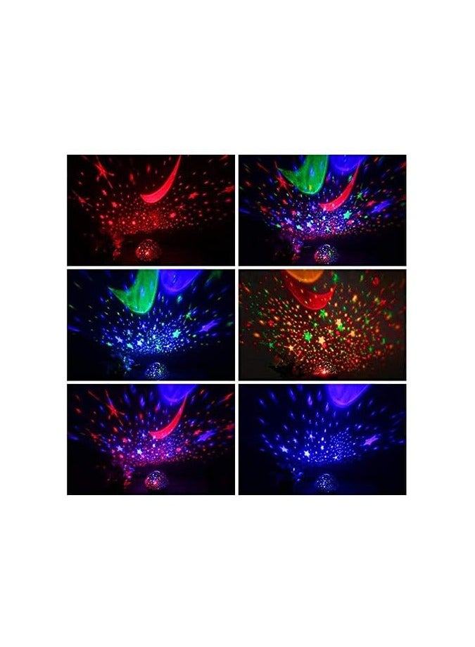 سبيس شوب مصباح بروجيكتور ليلي LED دوار من ستار ماستر سكاي لايت - Image 3