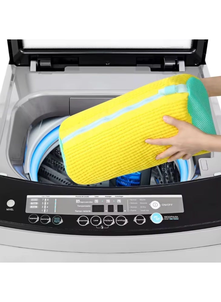 حقيبة غسيل الأحذية للغسالة، حقيبة محمولة للعناية بالأحذية، حقيبة غسيل أحذية، حقيبة تنظيف عميق للأحذية، حقيبة غسيل أحذية قابلة لإعادة الاستخدام لجميع أنواع الأحذية وأحجامها - Image 3