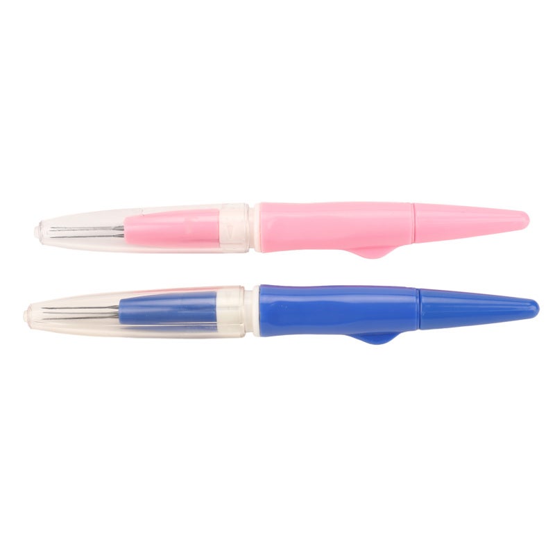 Felting Needles 3 Fine Needles Ergonomic Handle Plastic Metal DIY Tufting Tool for Delicate Projects - Image 5