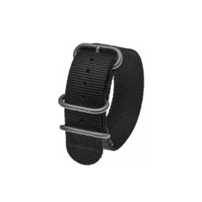 Bertucci 7/8" DX3 Nylon Watch Band - Black #95 - Image 2