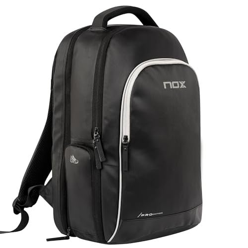NOX Padel Backpack PRO SERIES 28L Capacity Padded Racket Laptop Protection Ventilated Footwear Pocket Padded Straps - Image 3