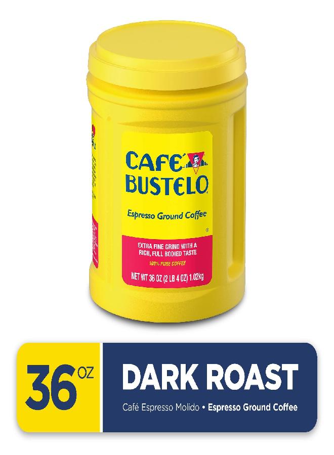Café Bustelo Espresso Extra Fine Dark Roast Ground Coffee, 36 Ounces - Image 2