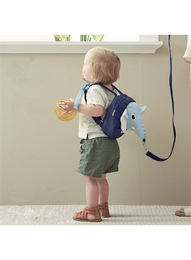 Kidle 2-In-1 Children Elephant Design Anti-Lost Backpack With Safety Belt And Holding Leash - Image 4