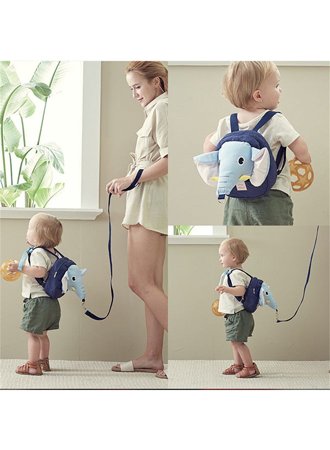 Kidle 2-In-1 Children Elephant Design Anti-Lost Backpack With Safety Belt And Holding Leash - Image 2