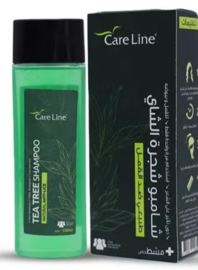 Careline Tea Tree Shampoo Natural Anti Lice 100 ml - Image 1