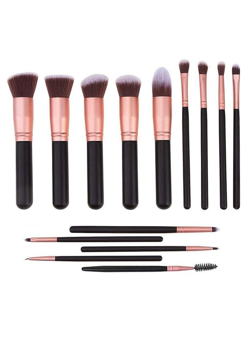 14 PCS Professional Makeup Brush Set - Image 1