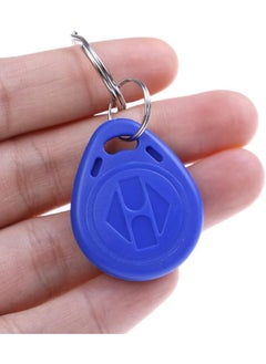 Rubik 125Khz Rfid Key Tags, Fixed Unique Number Em4100 Tk4100 Chip Non-Writeable Proximity Key Chain For Access Control Systems Time Attendance Parking (30 Keychain, Blue)  - Image 4