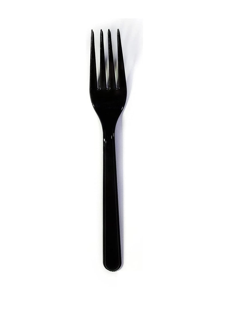 شوك بلاستيك - 50 قطعة - اسود  - Image 2