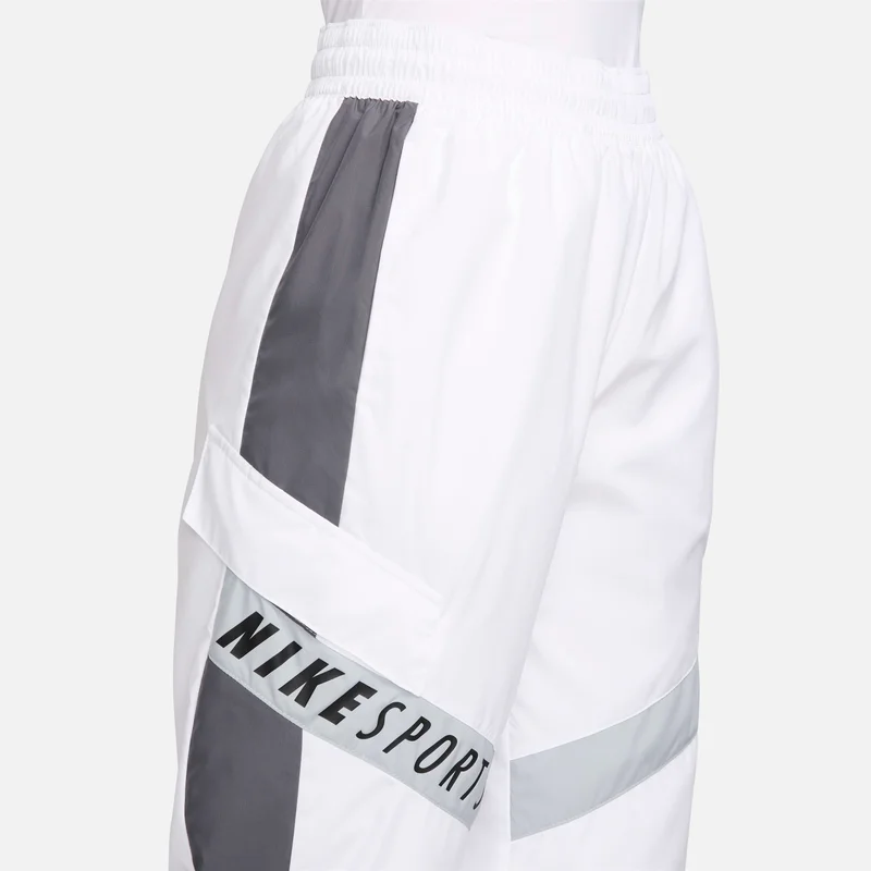 Nike white and grey Women's Sportswear High-Waisted Trousers for Women | Best Price UAE