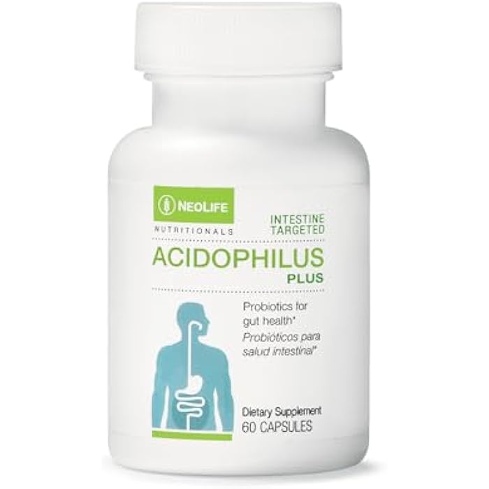NeoLife Acidophilus Plus Probiotic - 5 Billion CFU, Digestive & Gut Health, Broad Spectrum Formula, Probiotics for Men & Women (Single) - Image 1
