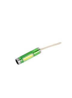 LUSTER 3pc Small flashlight with silicone hook green  - Image 2