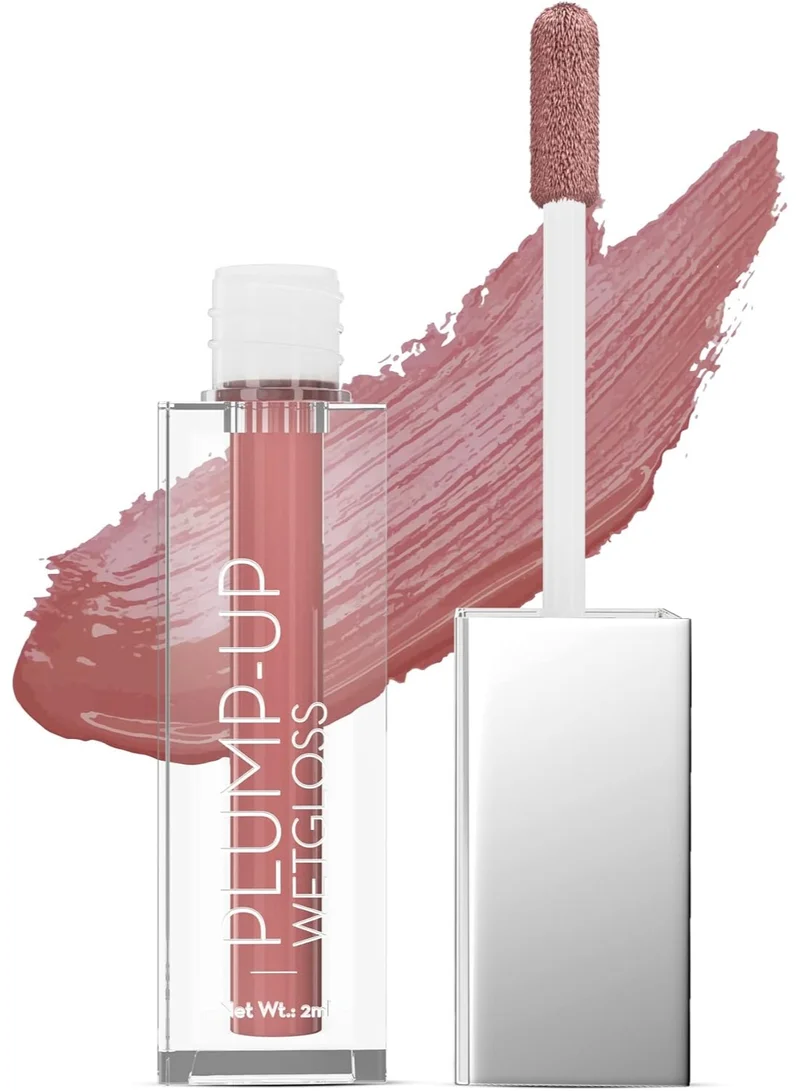 Swiss Beauty Swiss Beauty Plump-Up Wet Lightweight Lip Gloss With High Shine Glossy Finish For Fuller And Plump Lips | Shade- Deep Desire, 2Ml|