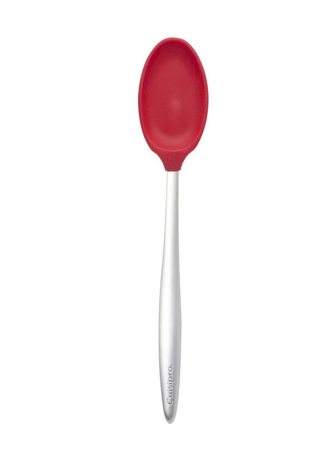Cuisipro PICCOLO 8" Silicone Spoon, Red - Image 2