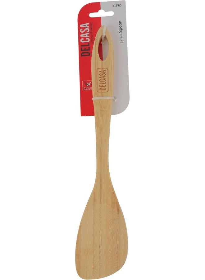 DELCASA Delcasa DC3160 Bamboo Serving Spoon, Brown - Image 5