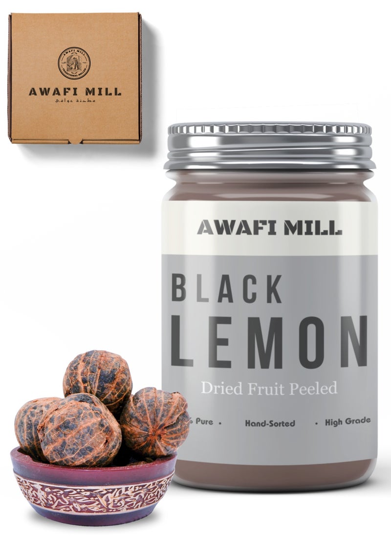 Awafi Mill Dried Black Lemon Peeled | Zesty and Tangy Citrus for Culinary Excellence  - Image 1