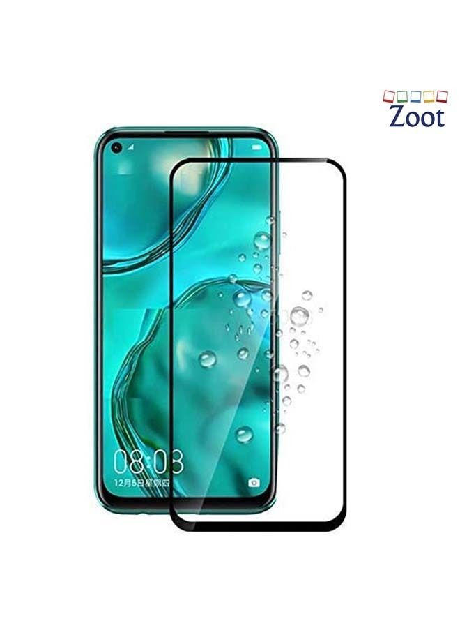 shAyzee 9H Hardness Tempered Glass Screen Guard Compatible For Huawei Nova 7i Black - Image 3