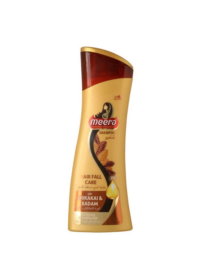 MEERA Hairfall Care Shampoo, Goodness Of Badam & Shikakai, For Strong & Healthy Hair, For Men And Women, Paraben Free, 180 Ml  - Image 1