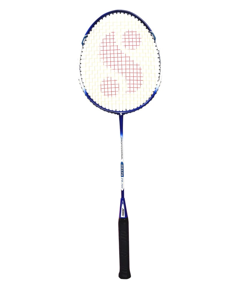 Silvers Silver's Jointless Aluminium Alloy Composite Delta Badminton Racket with Full Cover(Blue/White) - Image 2
