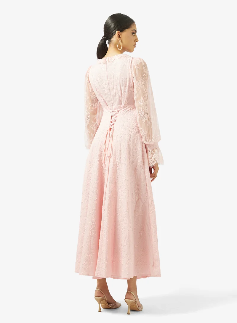 خزانة Lace A-line Dress