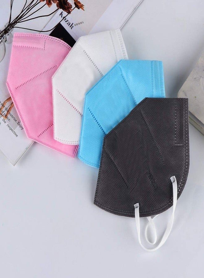قناع وجه GreatDio N95 متعدد الألوان، قابل لإعادة الاستخدام والغسل، حاصل على شهادتي CE وISO لحماية الوجه من رذاذ الفم والغبار والتلوث، عبوة من 20 قناعًا - Image 5