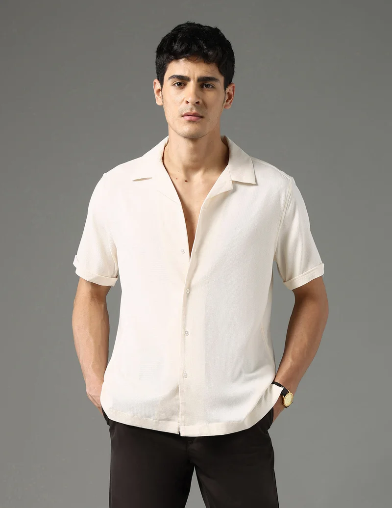 Arrow Slim Fit Night Is Young Shirt